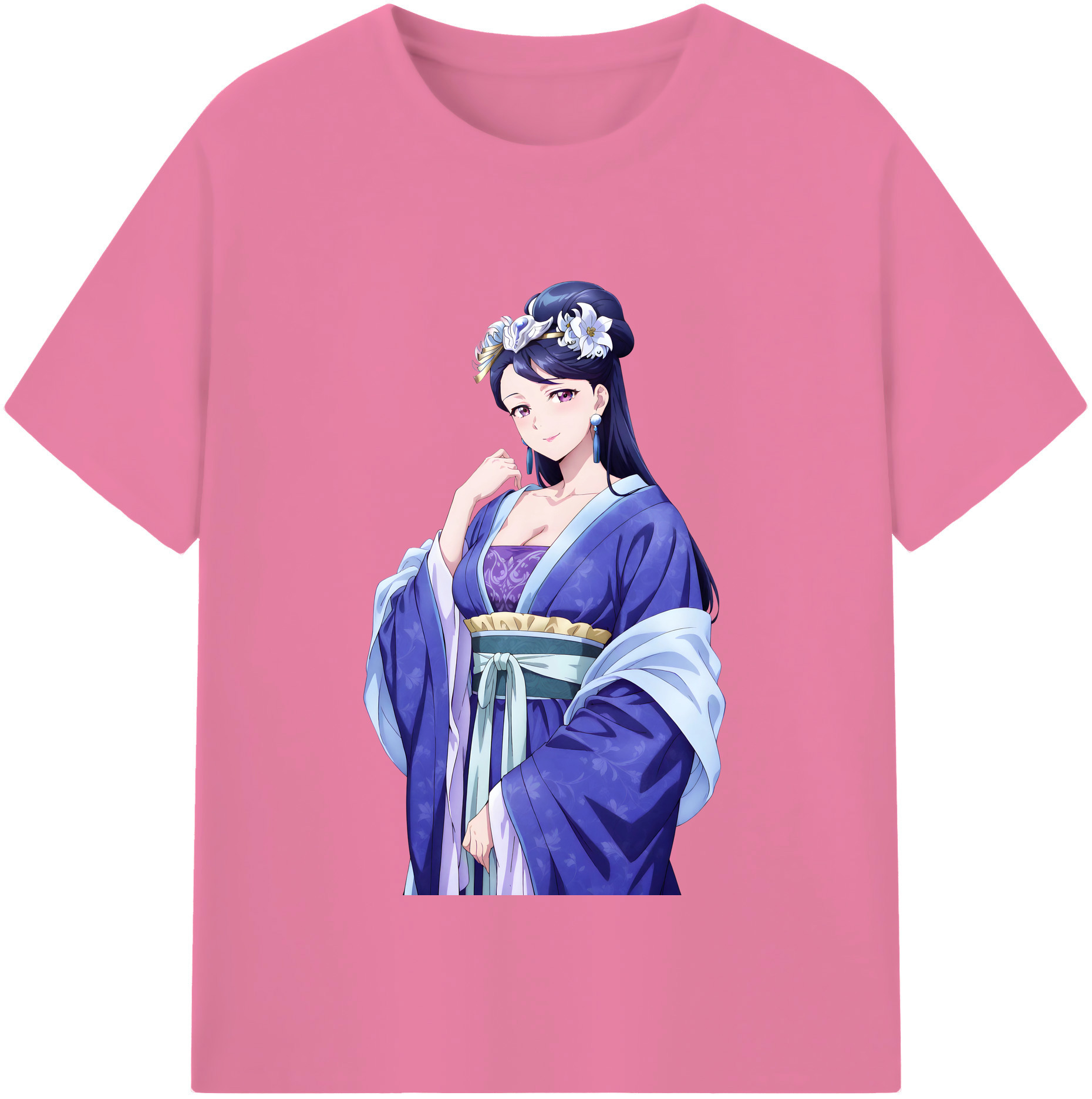 （画像用） 薬屋のひとりごと The Apothecary Diaries 綿100％半袖Tシャツ（フロントプリント）